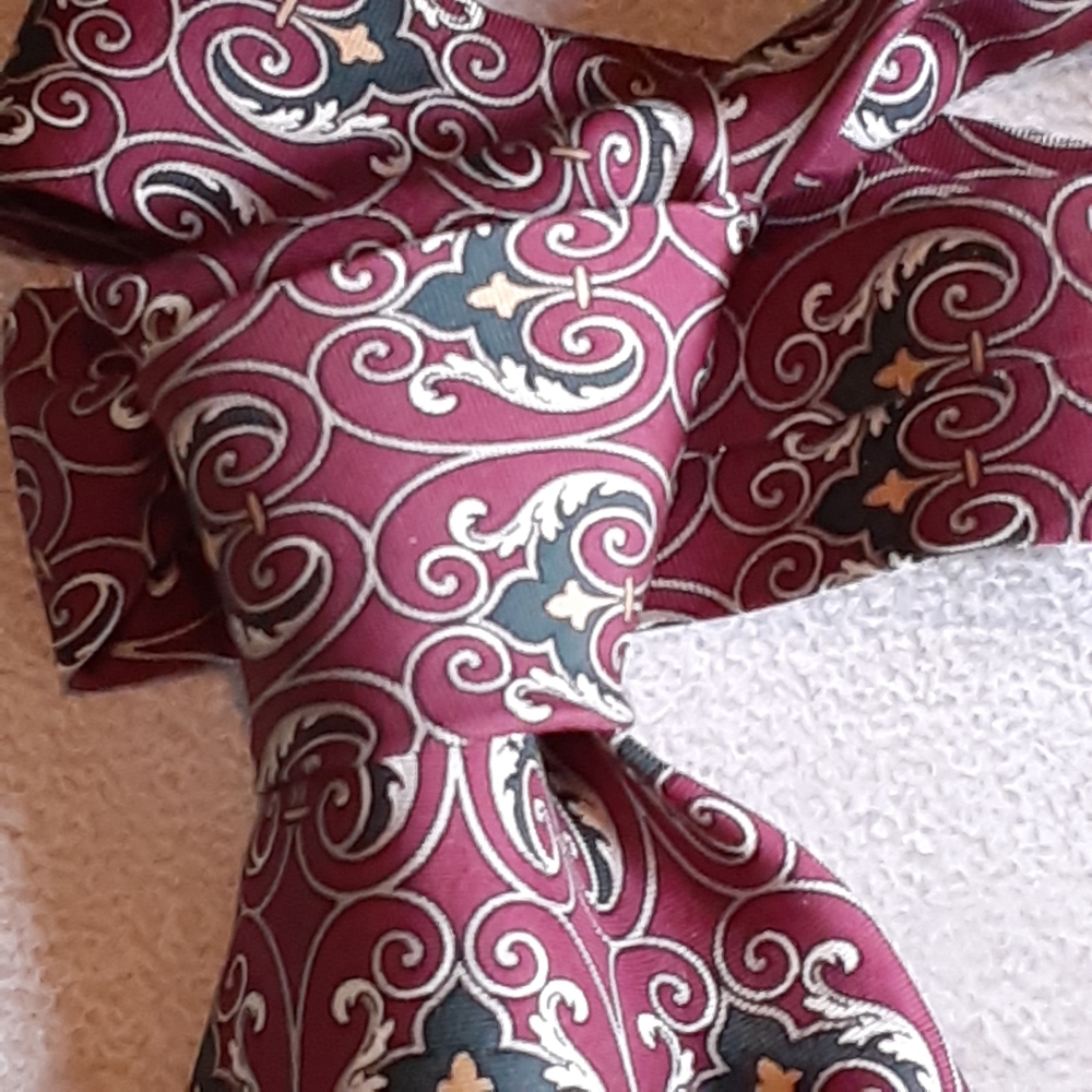 Y2K Christian Dior MONSIEUR USA SILK Necktie - Picture 6 of 6